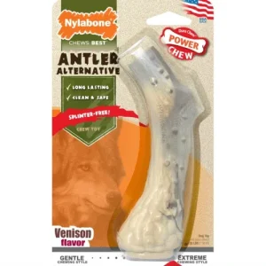 Nylabone Spilt Antler Nature Inspired Power Chew Toy for Dogs