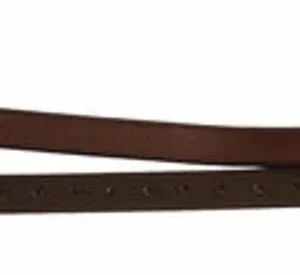 Nylon-Lined Stirrup Leathers - Stretch-Resistant Leather Straps with Stainless Steel Buckles