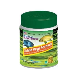 Ocean Nutrition Cichlid Vegi Flake 2.5oz