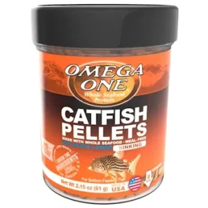 Omega One Catfish Pellets, 2.15 oz.