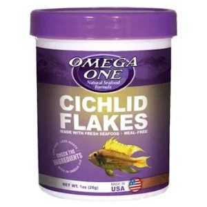 Omega One Cichlid Flakes, 1 oz.