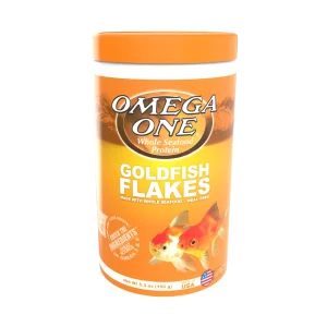 Omega One Goldfish Flakes Fish Food 5.3 oz