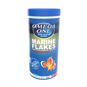 Omega One Marine Flakes Fish Food 2.2 oz