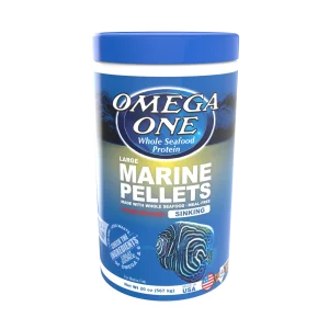 Omega One Marine Sinking Pellet Fish Food Large Pellets 20 oz