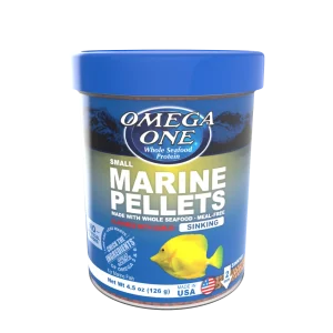 Omega One Marine Sinking Pellet Fish Food Small Pellets 4.5 oz