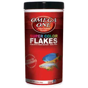 Omega One Super Color Flakes, 2.2 oz.