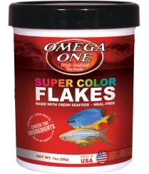 Omega One Super Color Flakes Food (Various Sizes)