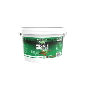 Omega One Veggie Rounds Sinking Pellet Fish Food 2.75 lb