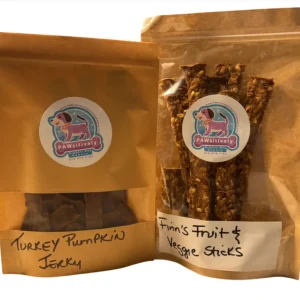 Organic Finn's Fruit n Veggie Sticks / Turkey Pumpkin Jerky BUNDLE