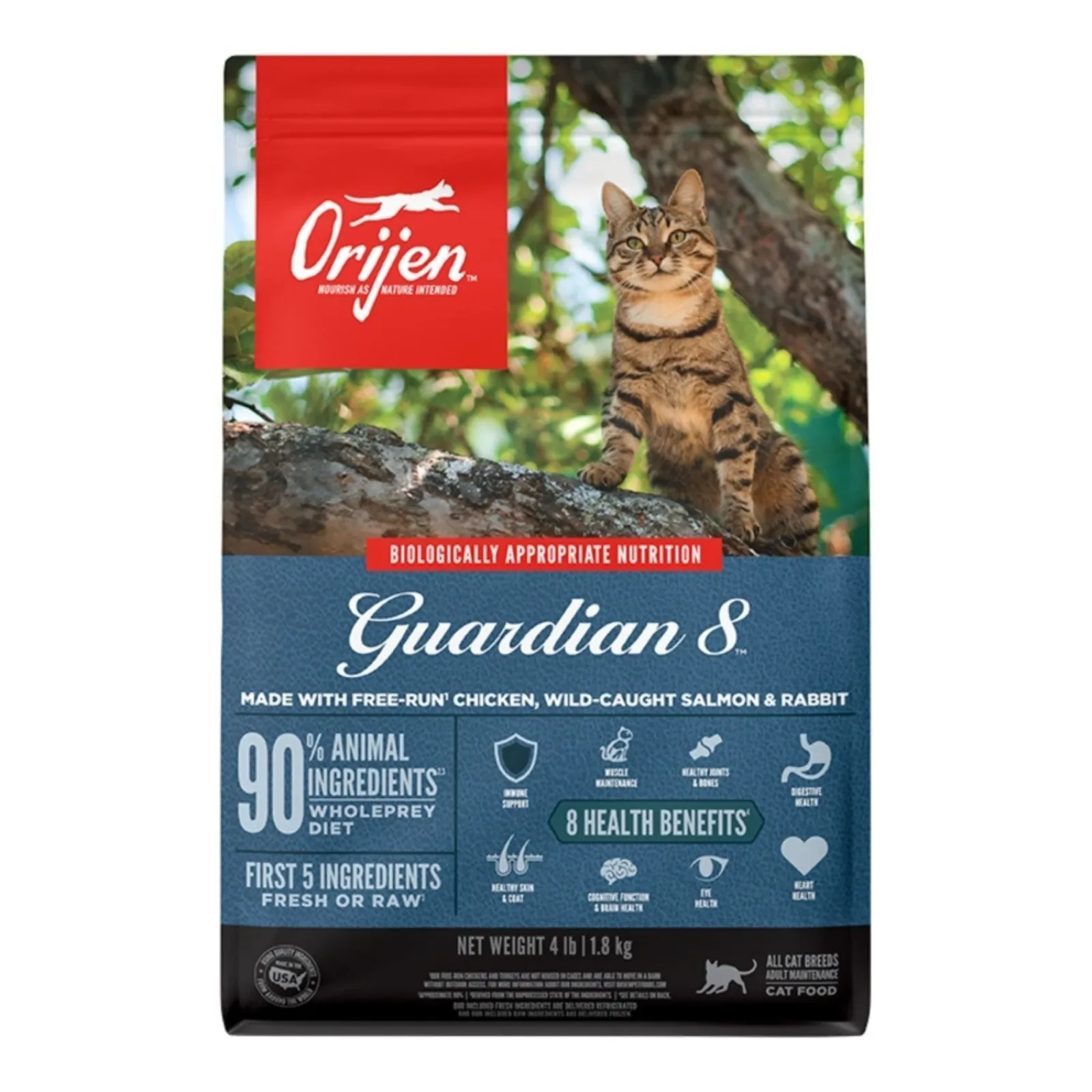 Orijen Cat Grain-Free Guardian 8 4 lb