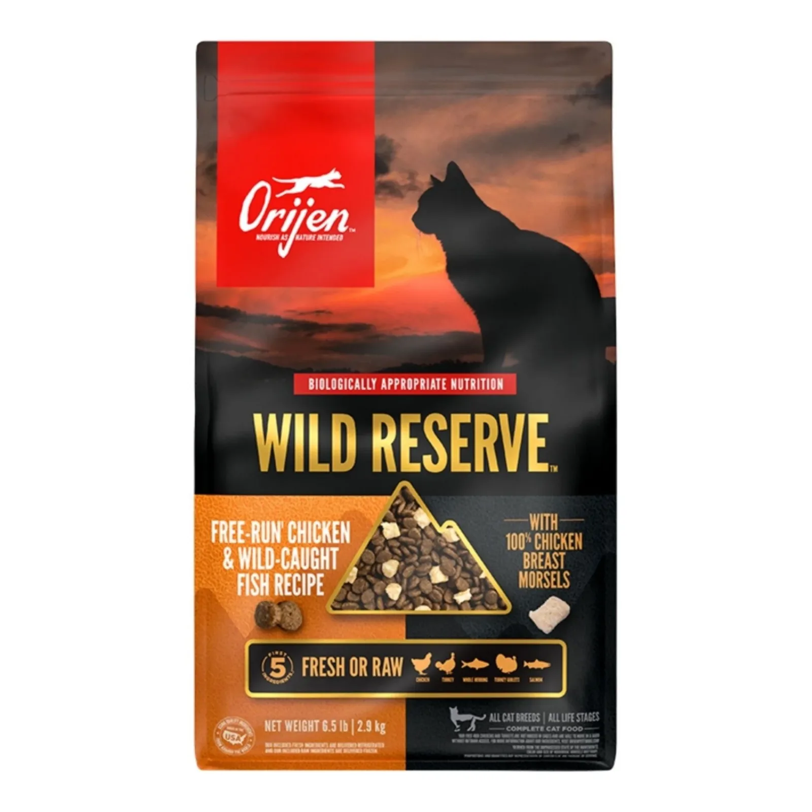 Orijen Cat Grain-Free Wild Reserve Chicken, 6.5 lb