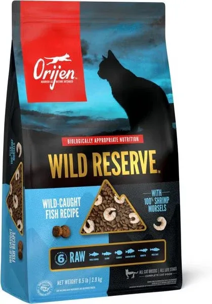 Orijen Grain Free Wild Reserve Fish Recipe Dry Cat Food - Image 2