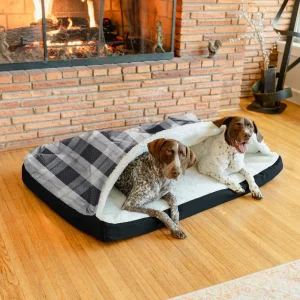 Orthopedic Cozy Cave® Rectangle Dog Bed | Wag