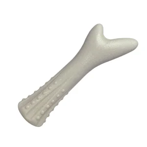 Outward Hound Petstages Deerhorn Durable Chew Toy for Dogs (White)