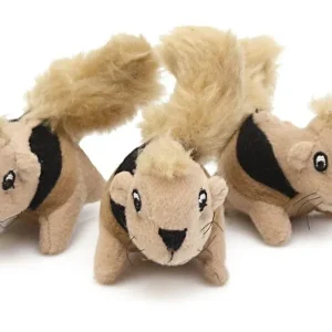 Outward Hound Squeakin' Animals Replacement 3 Pack - Squirrels