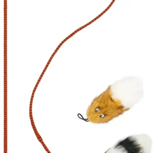 Outward Hound Tail Teaser With Refill Black