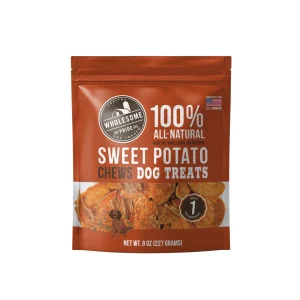 Outward Hound Wholesome Pride Sweet Potato Chew Dog Treats 8 oz