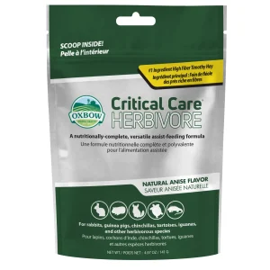 Oxbow Animal Health Critical Care Herbivore Feeding Formula 141g Anise 4.97 oz