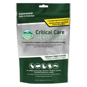 Oxbow Animal Health Critical Care Herbivore Feeding Formula 454g Anise 16 oz