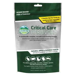 Oxbow Animal Health Critical Care Herbivore Feeding Formula 454g Apple & Banana 16 oz