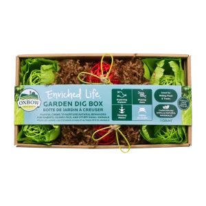 Oxbow Animal Health Enriched Life Garden Dig Box Small Animal Chew Toy