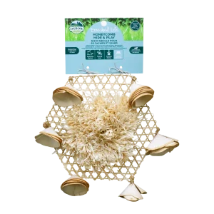 Oxbow Animal Health Enriched Life Honeycomb Hide & Play Small Animal Chew Toy