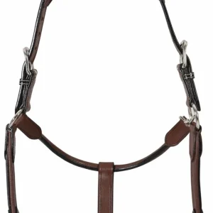 Padded Crystal Halter - Luxury Leather Halter with Sparkling Crystals
