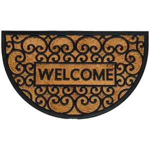 Panama Coir & Rubber Door Mat 18" x 30"