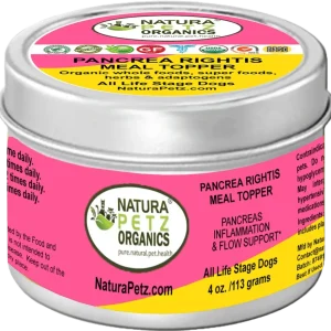 Pancrea Rightis Max Meal Topper* Pancreas Inflammation & Flow Support* For Dogs & Cats*