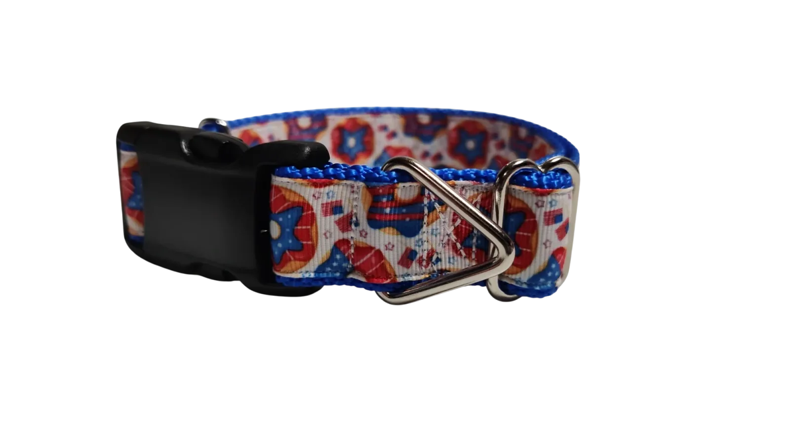 Patriotic Donuts Nylon Dog Collar - Image 2