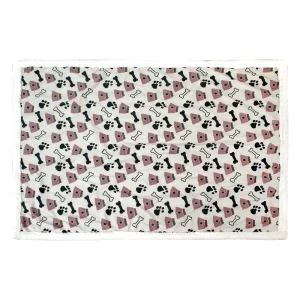 Pawpourri Printed Bone Blanket for Dogs and Cats