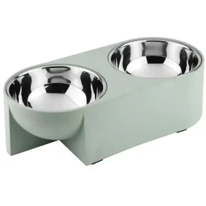 Pawpourri Sustainable Dual Diner for Dogs (Mint Green)