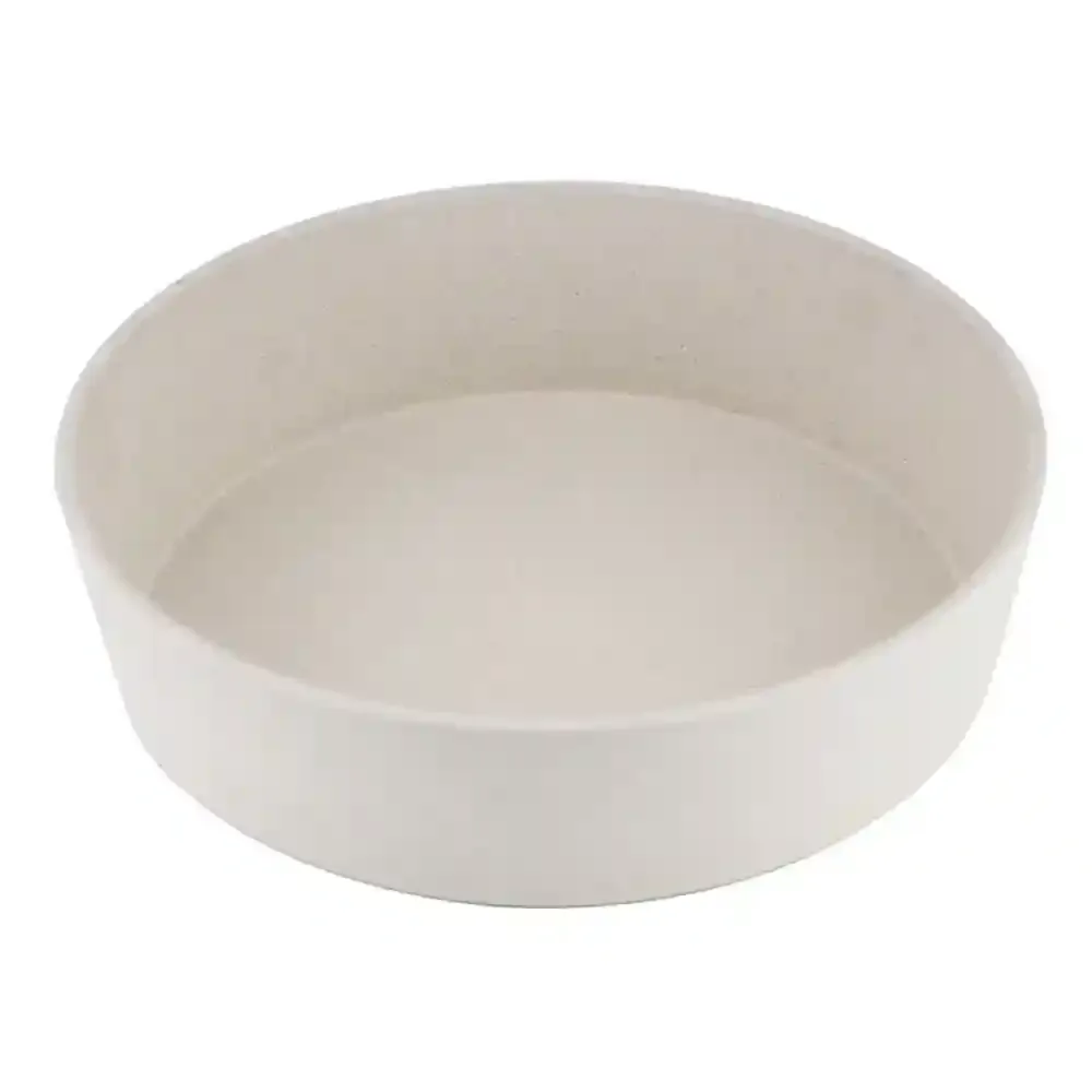 Pawpourri Sustainable Food & Water Feeder for Dogs (Off White)