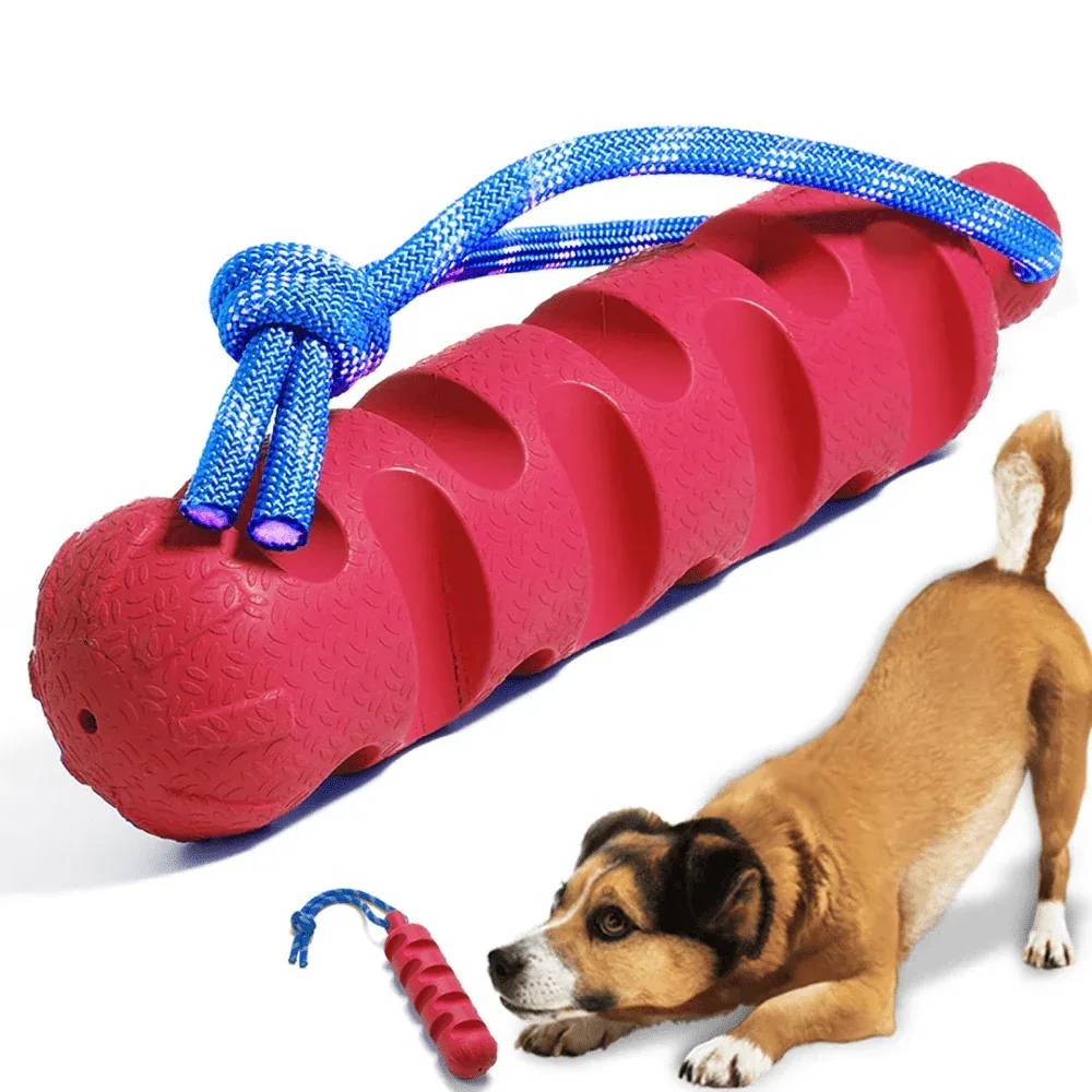 Pawsindia Ultimate Chew Stick Toy for Dogs (Pink)
