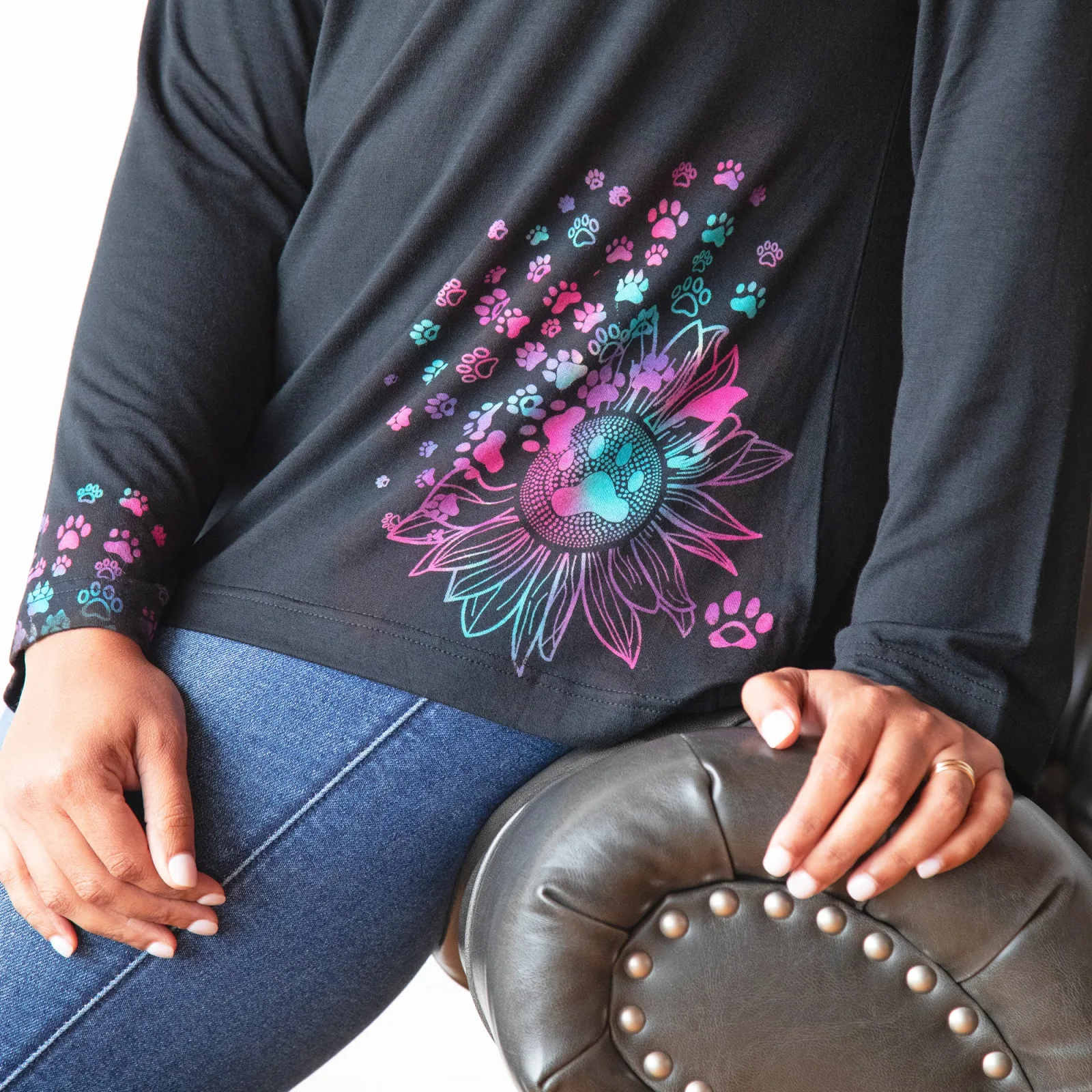Pawsitive Energy Long Sleeve Top - Image 2