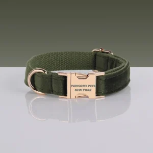 Pawsome Adjustable Nylon Dog Collar - Quick-Release Buckle for Dogs & Cats