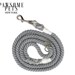 Pawsome Pets Doe Pattern Rope Dog Leash - Handcrafted Premium Climbing Rope Lead