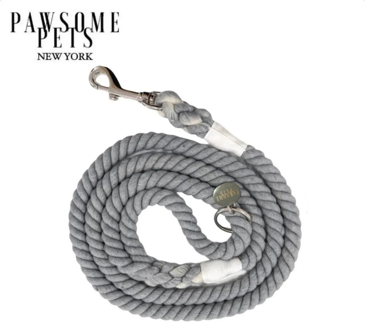 Pawsome Pets Doe Pattern Rope Dog Leash - Handcrafted Premium Climbing Rope Lead