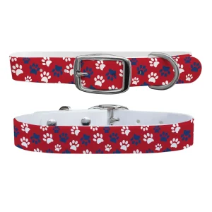 Pawtriot Red Dog Collar