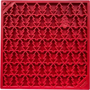 "Peace" Christmas Tree emat - Enrichment Lick Mat for Dogs and Cats