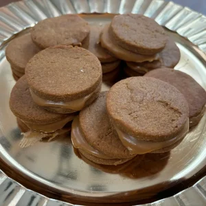 Peanut Butter Macarons Organic Dog Treats
