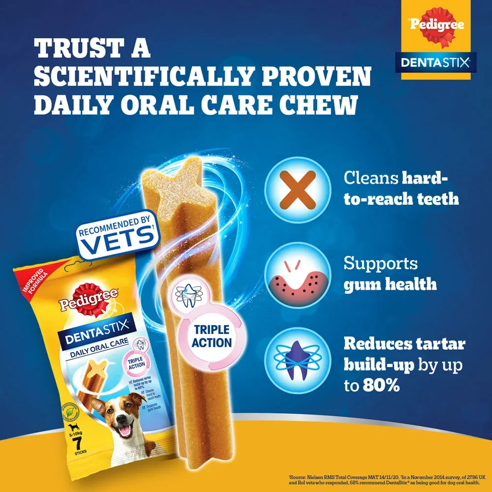 Pedigree Dentastix Oral Care for Adult (Large Breed of 25 kg+) Dog Treats - Image 2