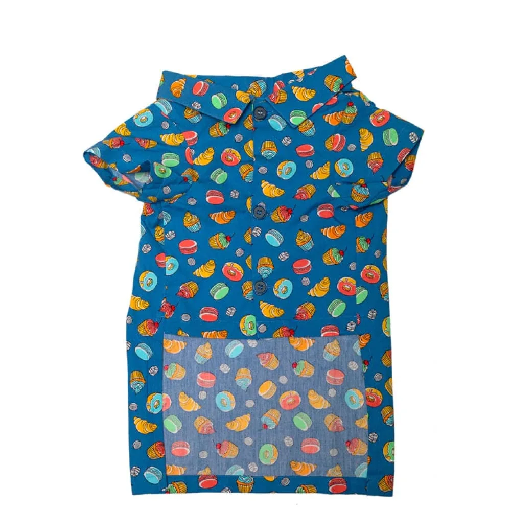 Pet And Parents Sweet Dessert Printed Shirt for Dogs