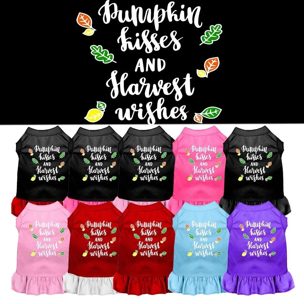 Pet Dress "Pumpkin Kisses and Harvest Wishes" - Image 2