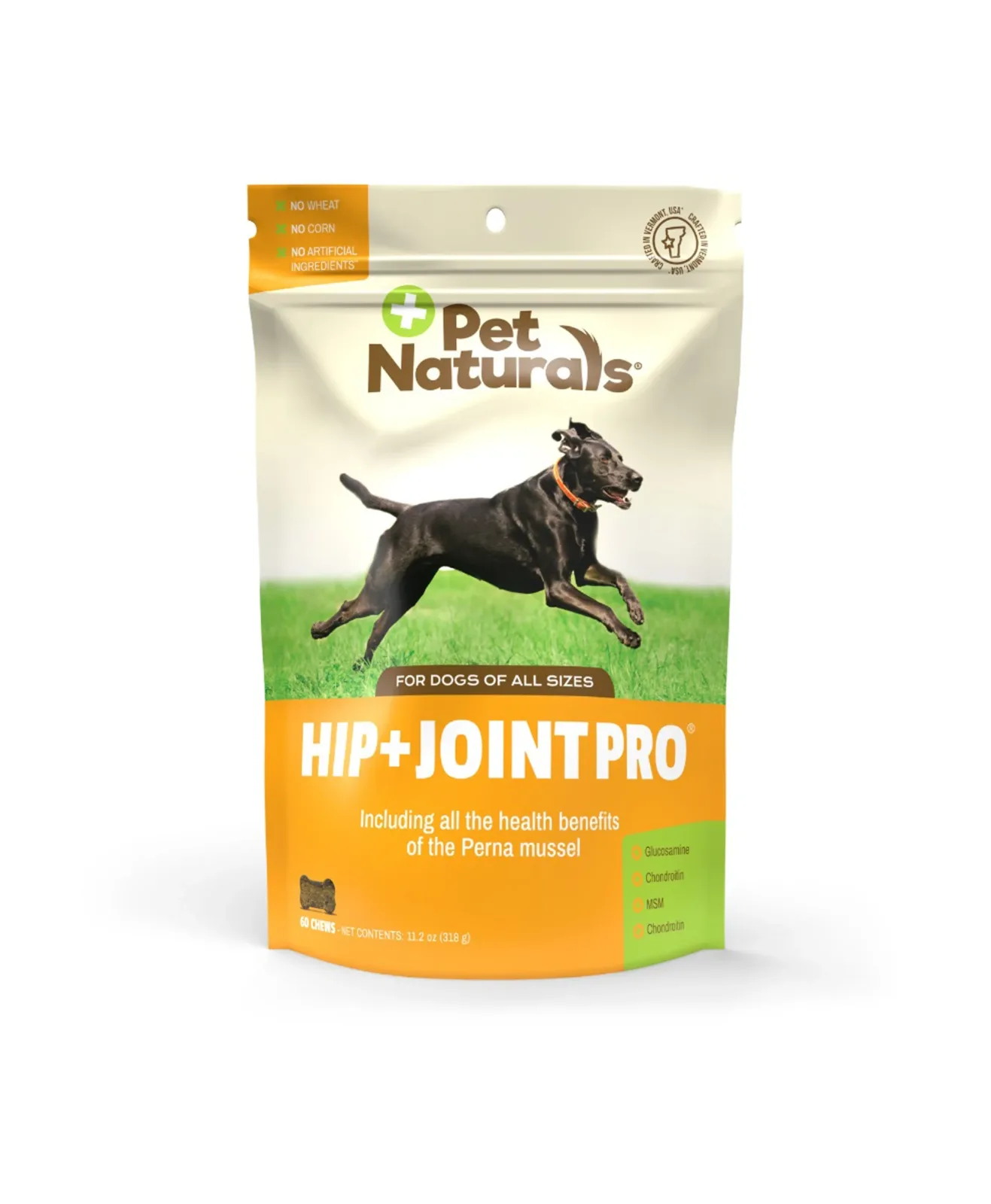 Pet Naturals Of Vermont Dog Max Chewable Hip And Joint, 60-Count