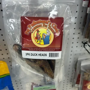 Pet Professional's Choice Duck Heads 3pk