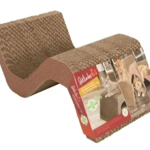 Petlinks Scratcher's Choice Curl Corrugate Cat Scratcher With Infused Catnip