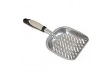 Petmate Metal Cat Litter Scoop Light/Dark Brown
