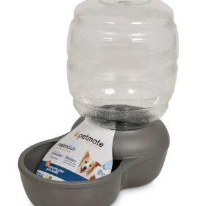 Petmate Replendish Water With Microban Mason, Silver Medium