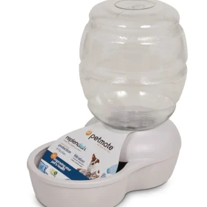 Petmate Replendish Water With Microban Mason, Silver Small